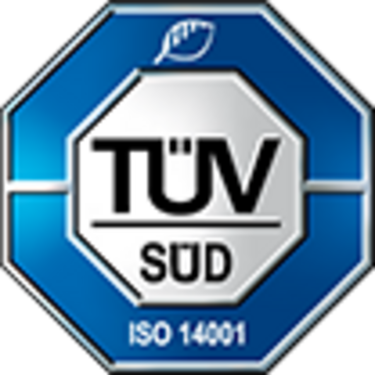 TÜV SÜD tanúsítvány az ISO 14001 szerinti környezetirányításra